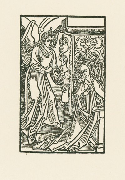 La Anunciación de Albrecht Dürer or Duerer