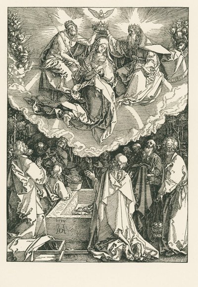 Asunción y Coronación de la Virgen de Albrecht Dürer or Duerer