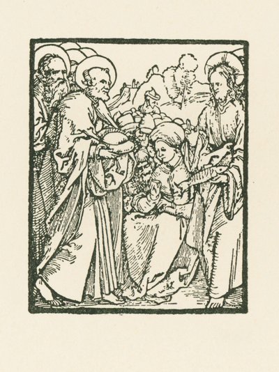 La alimentación de los cinco mil de Albrecht Dürer or Duerer