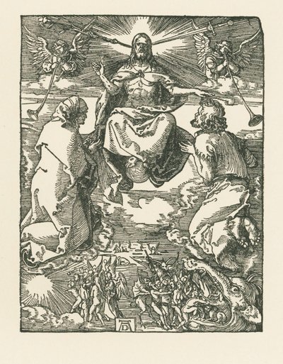 El Juicio Final, c.1510 (xilografía) de Albrecht Dürer or Duerer
