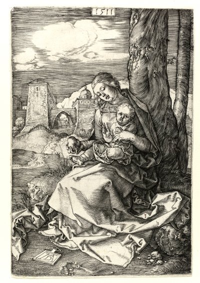 La Madonna con la pera de Albrecht Dürer