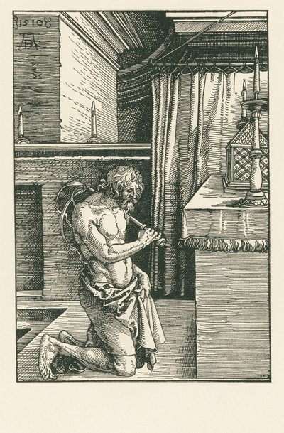 El penitente de Albrecht Dürer or Duerer