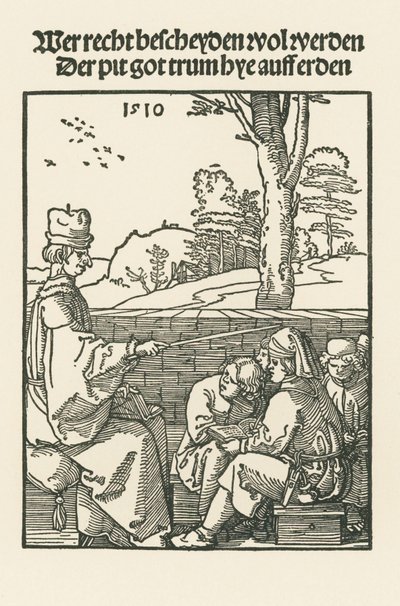 El maestro de escuela de Albrecht Dürer or Duerer