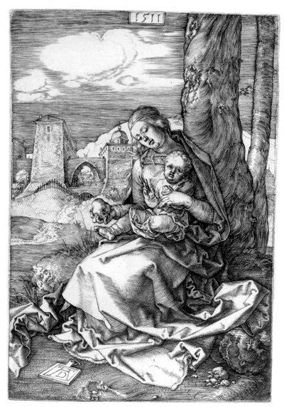 La Virgen y el Niño con la Pera de Albrecht Dürer