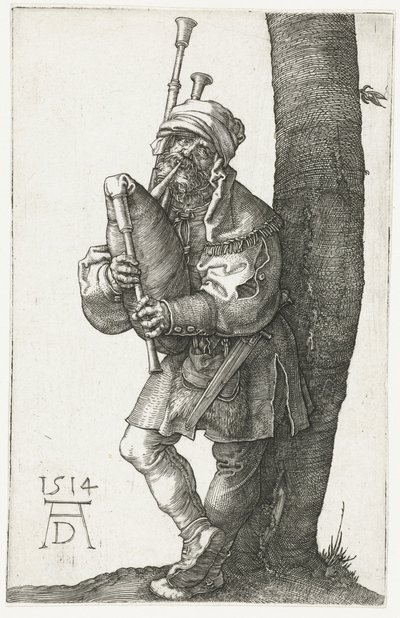 El gaitero de Albrecht Dürer or Duerer