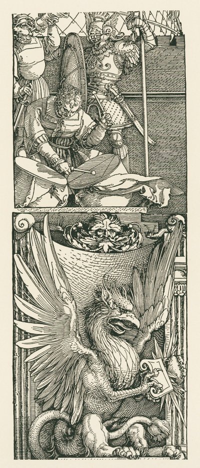 Arco de triunfo del emperador Maximiliano I de Albrecht Dürer or Duerer