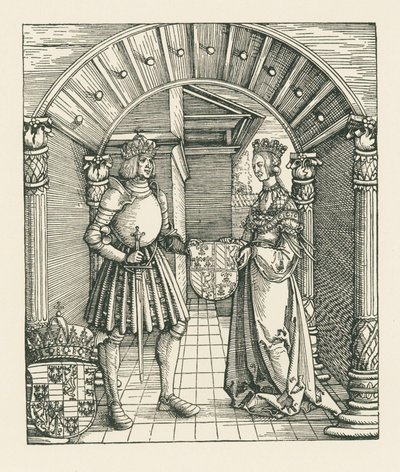 Arco de triunfo del emperador Maximiliano I de Albrecht Dürer or Duerer