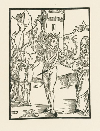 Agitando la buena voluntad de Albrecht Dürer or Duerer