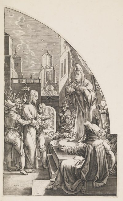 Cristo ante Caifás de Albrecht von Horn
