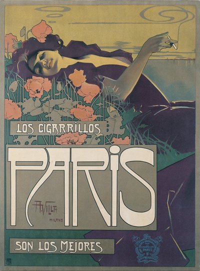 Cigarrillos París de Aleardo Villa