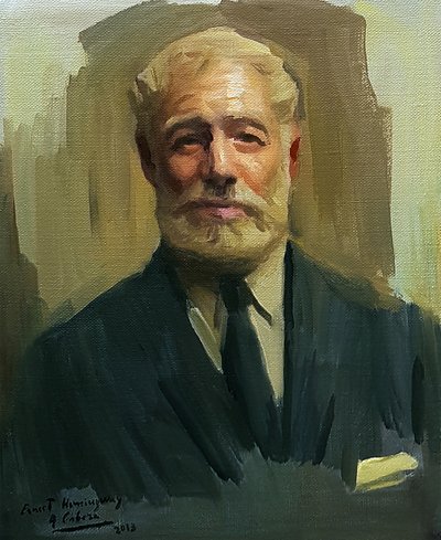 Ernest Hemingway de Alejandro Cabeza