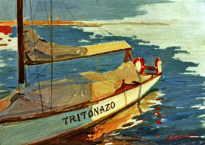 Puerto deportivo con barco de Alejandro Cabeza