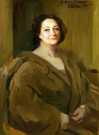 Montserrat Caballé de Alejandro Cabeza
