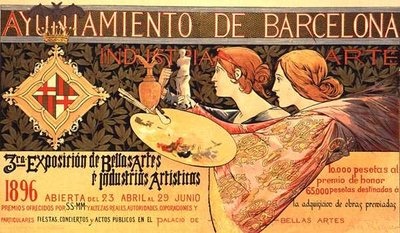 Reproducción de un cartel publicitario de la 