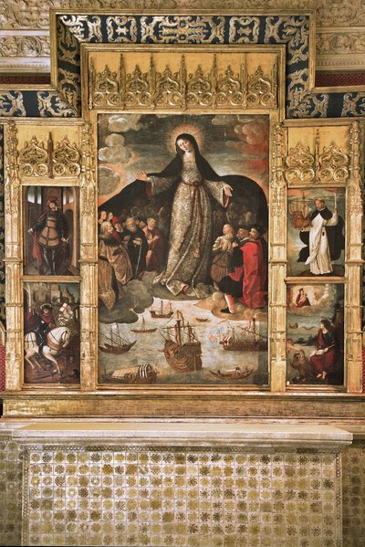 Retablo de la Virgen de los Navegantes de Alejo Fernandez
