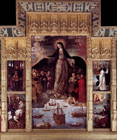 La Virgen de los Navegantes, 1505-36 de Alejo Fernandez