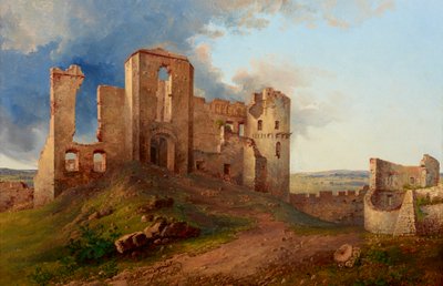 Ruinas del castillo de Tenczyn de Aleksander Płonczyński