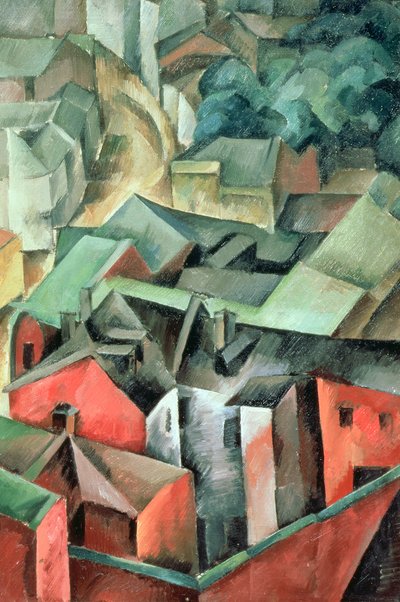 Paisaje de Aleksandr Aleksandrovich Osmerkin