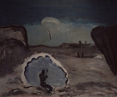 Un paracaidista, 1932 de Aleksandr Davidovic Drevin