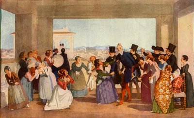 Celebración de octubre en Roma de Aleksandr Ivanov