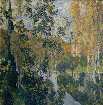 Paisaje de Aleksandr Jakovlevic Golovin