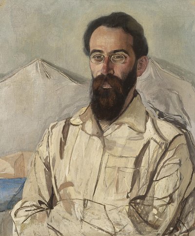 Retrato de Friedrich Eduardovich Krimmer 1888-1963, 1919 de Aleksandr Jakovlevic Golovin