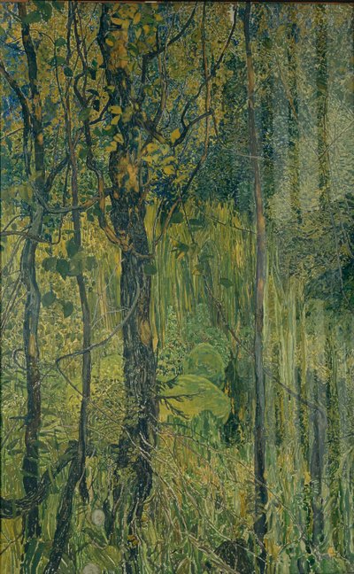 Bosque pantanoso, 1917 de Aleksandr Jakovlevic Golovin