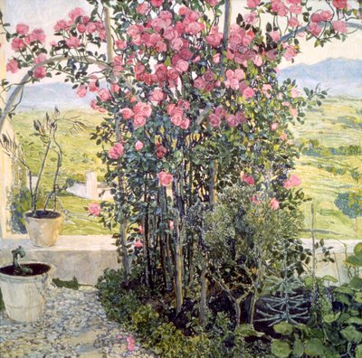 El valle en Umbría, 1910s de Aleksandr Jakovlevic Golovin