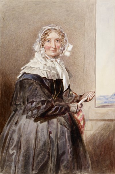 Retrato de Marie-Amélie, Reina de Francia, mediados del siglo XIX de Aleksandr Pavlovich Bryulov