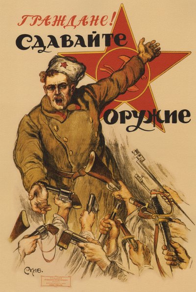 ¡Ciudadanos! Entréguennos sus armas - Apsit, Alexander Petrovich de Aleksandrs Apsit