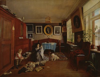 Interior, 1879 de Aleksei Alekseevich Bobrov