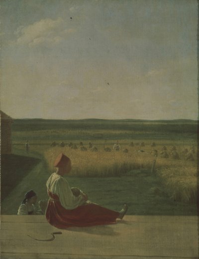 Tiempo de cosecha, verano de Aleksei Gavrilovich Venetsianov