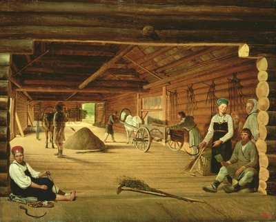 La era, 1821 de Aleksei Gavrilovich Venetsianov