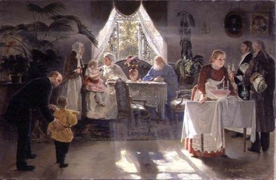 El día de la abuela de Aleksei Ivanovich Korzukhin