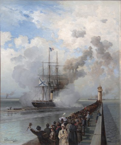 Clíper de tornillo ruso Razboynik, 1888 de Aleksei Petrovich Bogolyubov