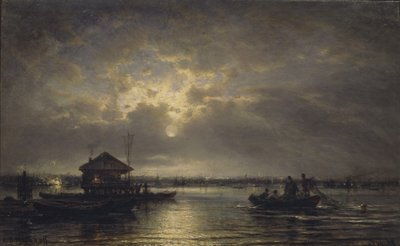 Noche de verano en el Neva de Aleksei Petrovich Bogolyubov