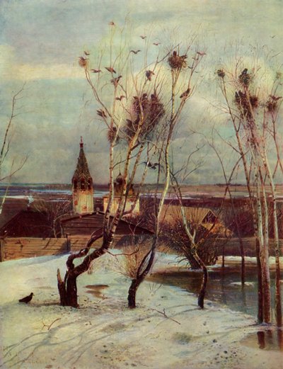 Los cuervos han llegado, 1871, 1965 de Aleksey Savrasov