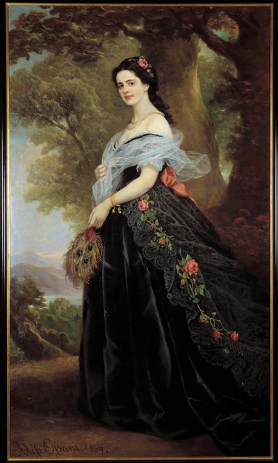 Retrato de la condesa Juliette Cotti de Alessando Ossani