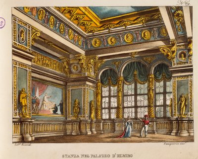Habitación en el Palacio de Elmiro, de 