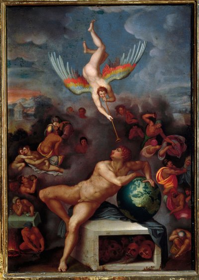 Alegoría de la Vida Humana (Pintura, circa 1590) de Alessandro Allori