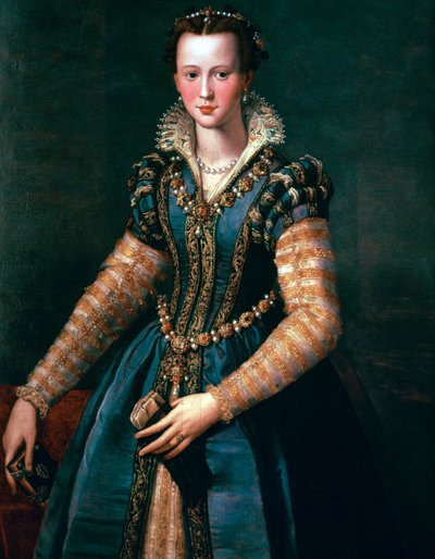 María de Medici, 1555 de Alessandro Allori