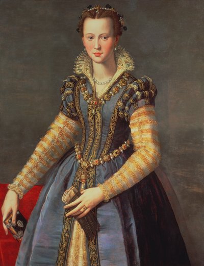 María de Médici (1573-1642), esposa de Enrique IV de Francia (1553-1610) de Alessandro Allori