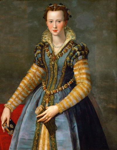 Retrato de María de Médici de Alessandro Allori