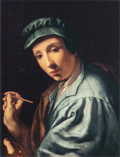 Autorretrato, ca 1555 de Alessandro Allori