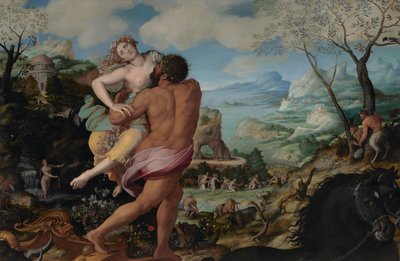 El rapto de Proserpina de Alessandro Allori