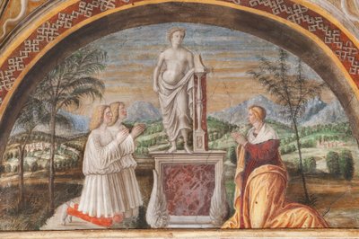 Escenas del Antiguo y Nuevo Testamento, detalle de Alessandro Araldi