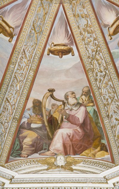 Los Reyes, del Padre Eterno y los Reyes de Alessandro Casolani