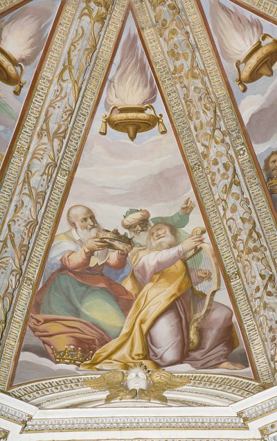 Los Reyes, del Padre Eterno y los Reyes de Alessandro Casolani