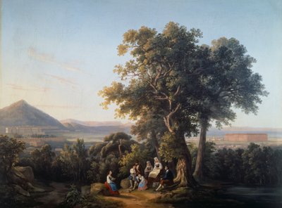 La llanura de Caserta de Alessandro Fergola