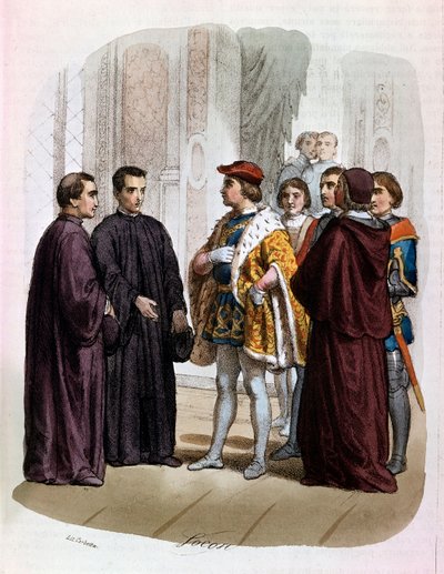 Retrato de Nicolás Maquiavelo (Niccolò di Bernardo dei Machiavelli) de Alessandro Focosi
